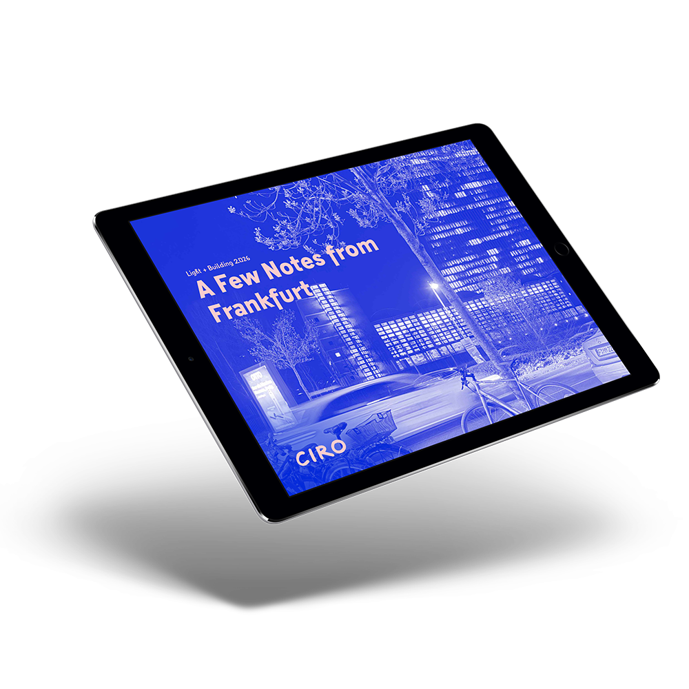 CIRO Report – Light + Building Frankfurt